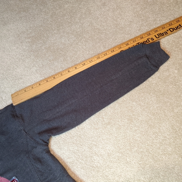 Nwt Wildfox Statement sweatshirt easy does it charcoal sweatshirt - Picture 6 of 16